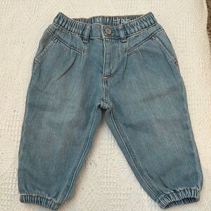 Gap Baby 100% Organic Cotton Bubble Jeans with Washwell